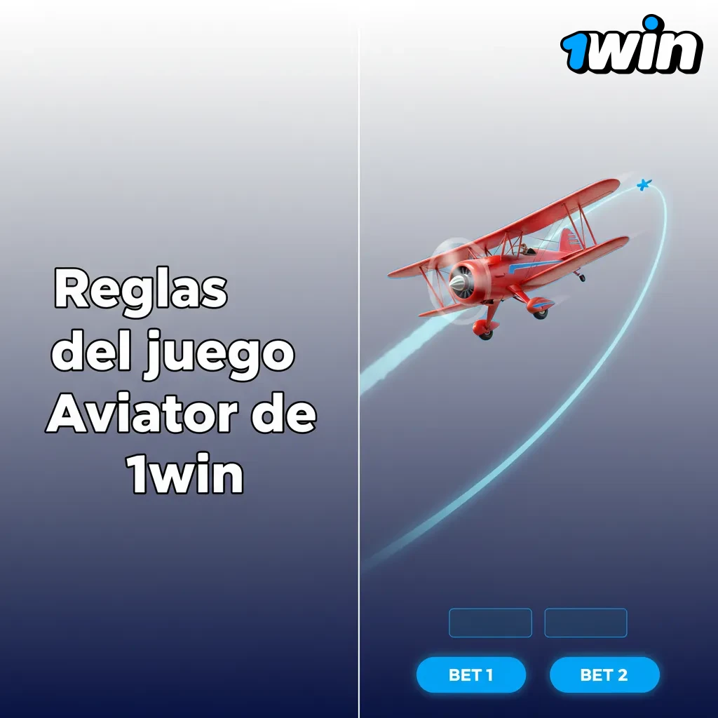 Reglas de Aviator 1win: avión despega, multiplicador sube; cobra a tiempo. Demo, dos apuestas, auto apuesta y cashout. Azar.