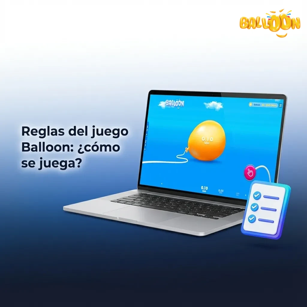 Juego Balloon: globo que se infla, sube el multiplicador; cobra antes de que explote. Auto cashout y rondas aleatorias.