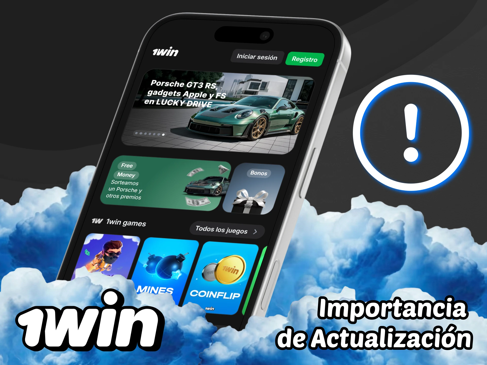 Descubre por qué es importante actualizar la aplicación 1win.