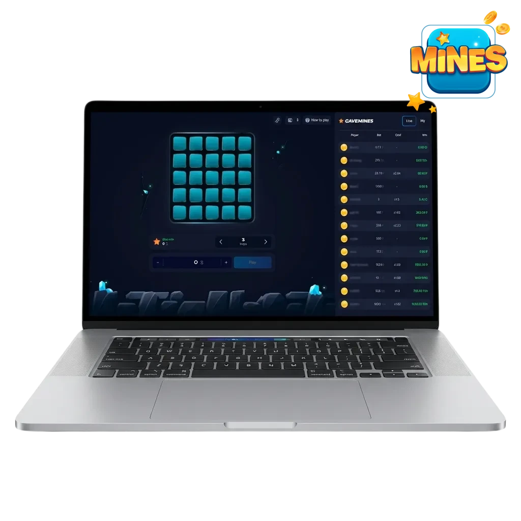 Interfaz de 1win Mines en Chile: juego tipo buscaminas, RTP 96%, alta volatilidad y bono de bienvenida hasta 600%