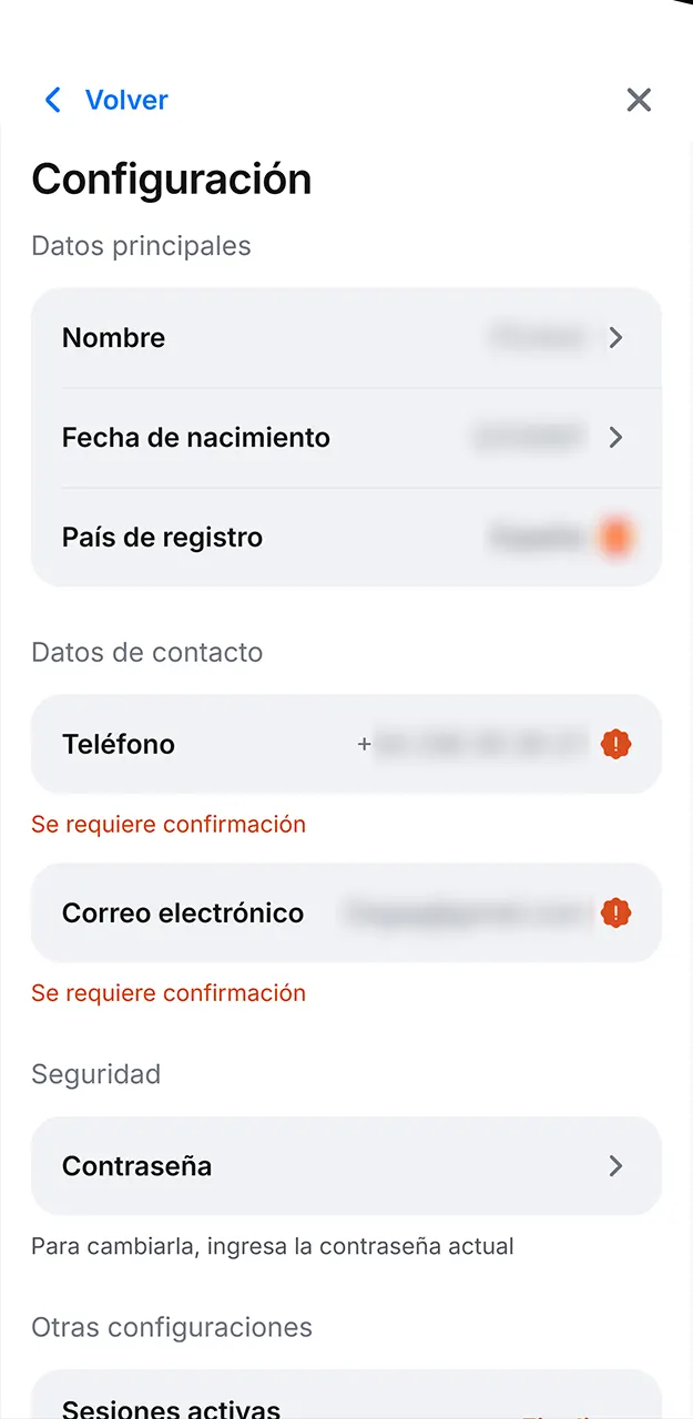 Confirma tu identidad enviando los documentos necesarios a 1win.